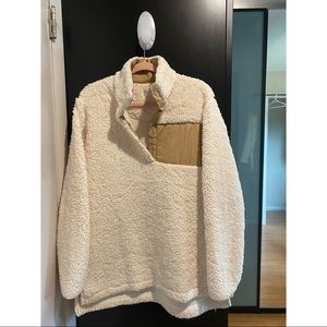 Top It Off Pullover Sherpa